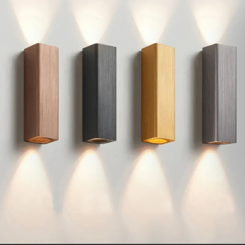applique murale led modernes pour éclairage de fond intérieur