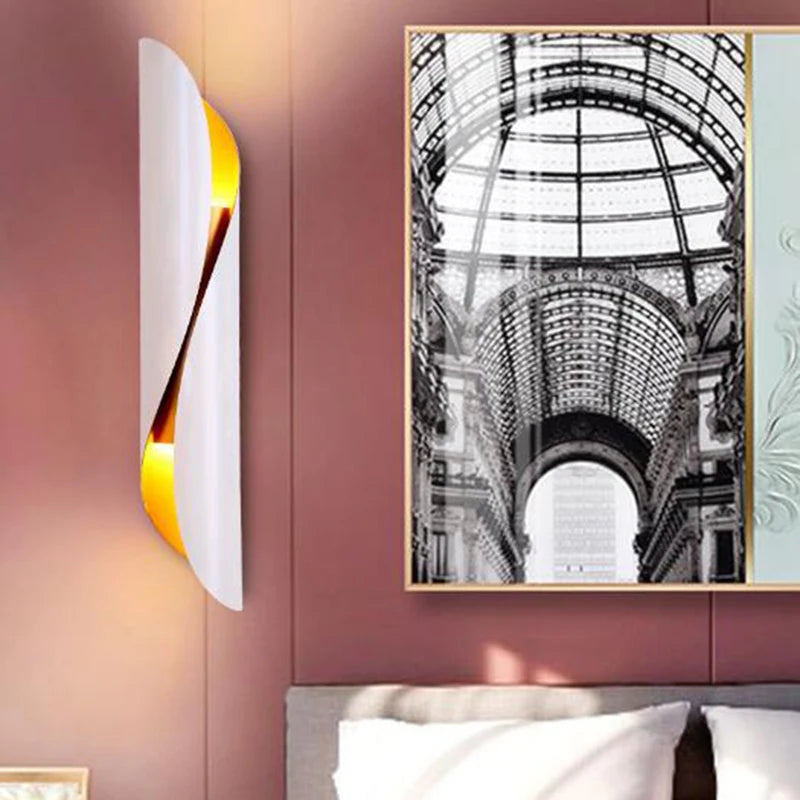 Applique murale moderne en aluminium