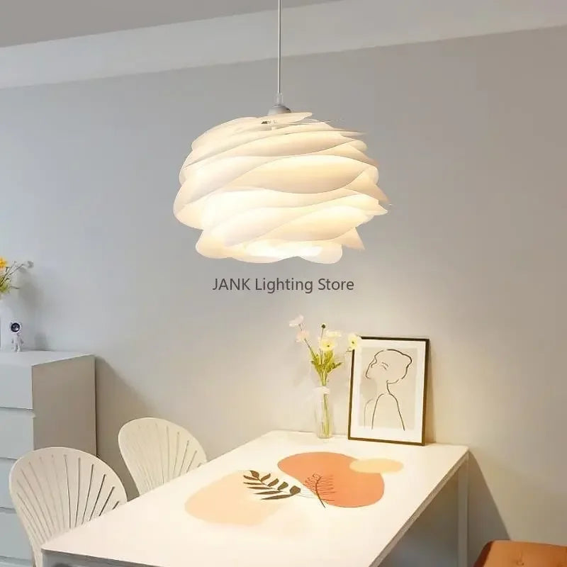 lustre romantique en acrylique design danois décoratif pour intérieur