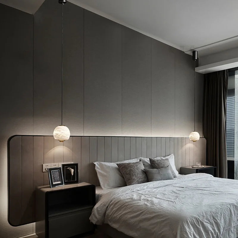 Lustres en marbre pour salle à manger