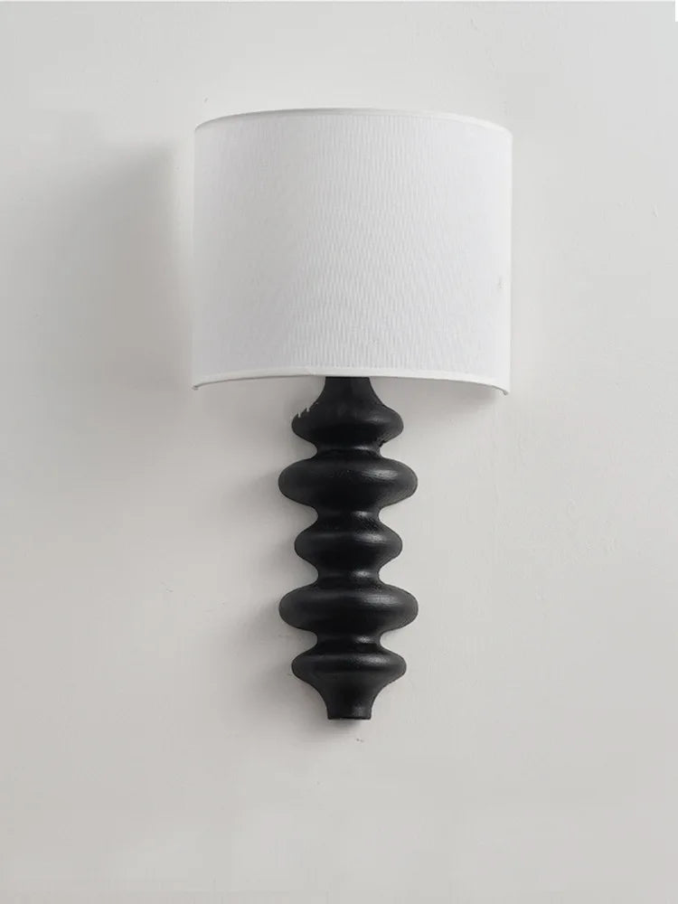 applique murale en bois massif style américain rétro