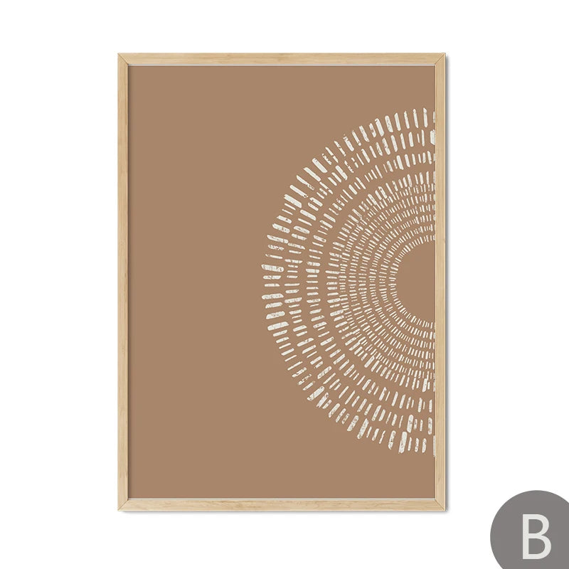 peinture abstraite moderne lignes géométriques pour décoration murale