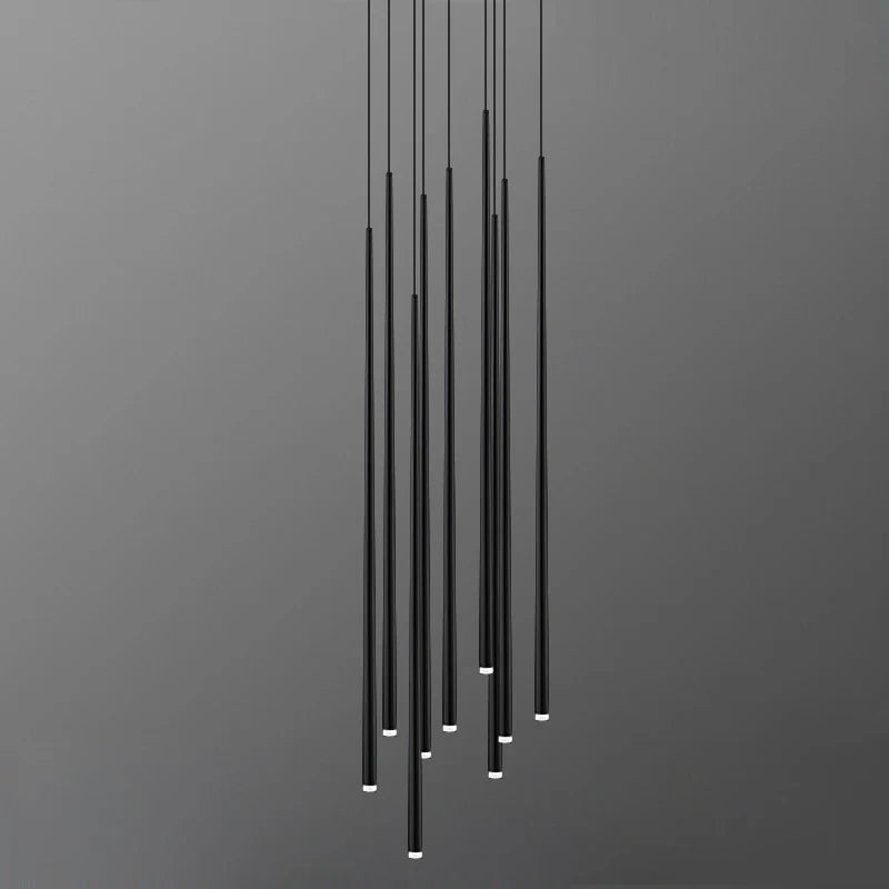 lustre longue ligne luxe pour éclairage intérieur et décoration