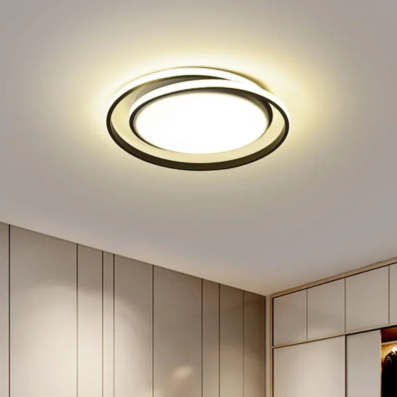 plafonnier led nordique éclairage moderne luxe minimaliste intérieur