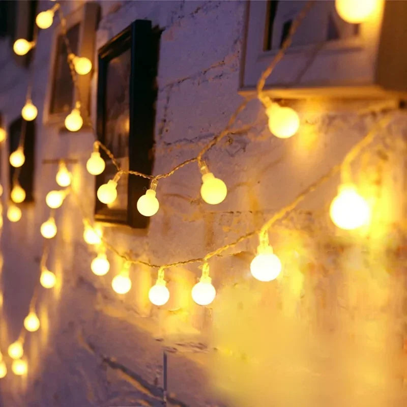 guirlande lumineuse led pour extérieur mariage jardin et Noël
