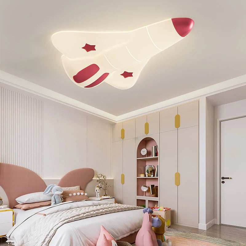 lustre nordique lumière abeille pour enfants décor dessin animé