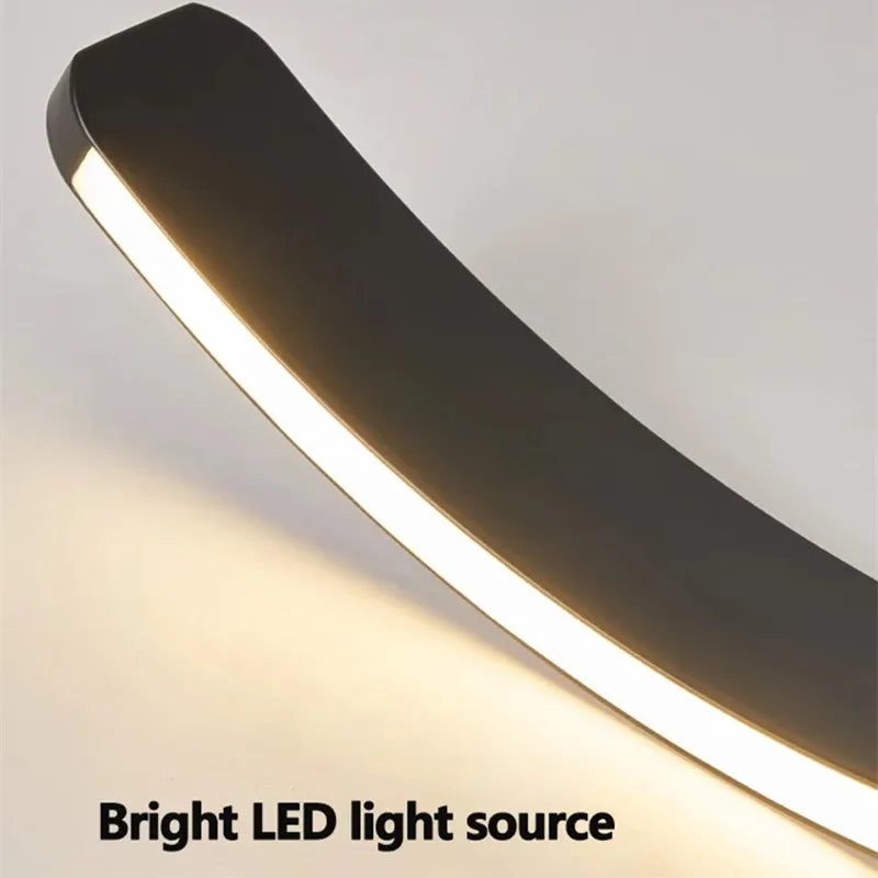 lampes led simplifiées suspendues pour décoration d'intérieur