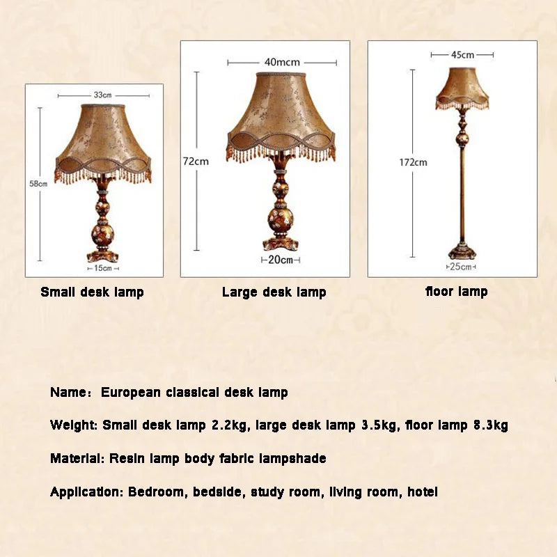 lampe de bureau minimaliste européenne pour hôtel