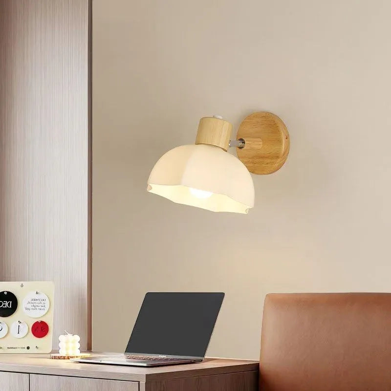 Applique murale LED rotative en céramique