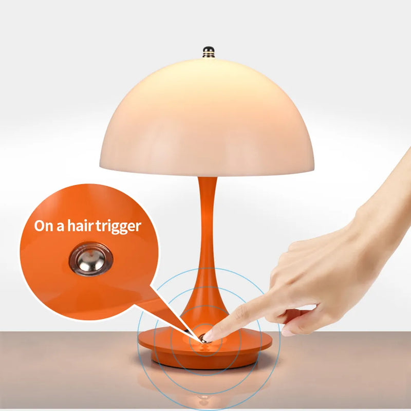 Lampe table USB LED bourgeon dimmable