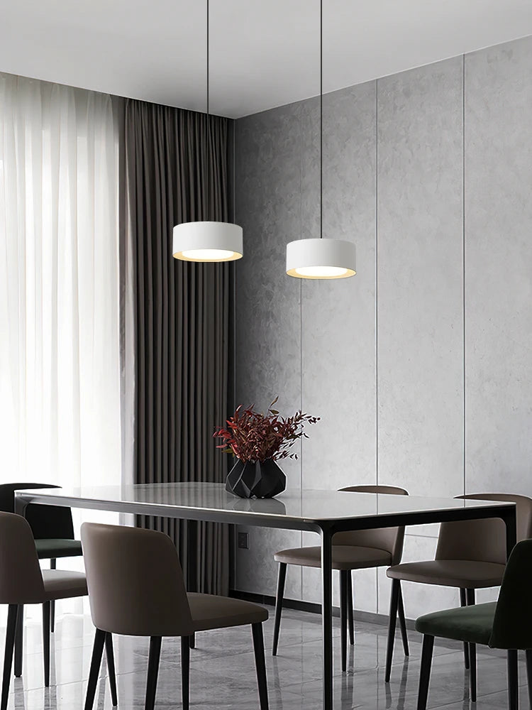 gys suspension led panneau rond en acrylique