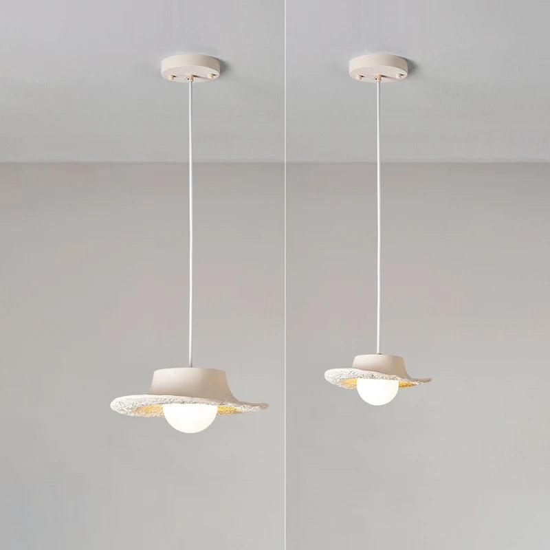 suspension led style wabi sabi nordique simple pour restaurant