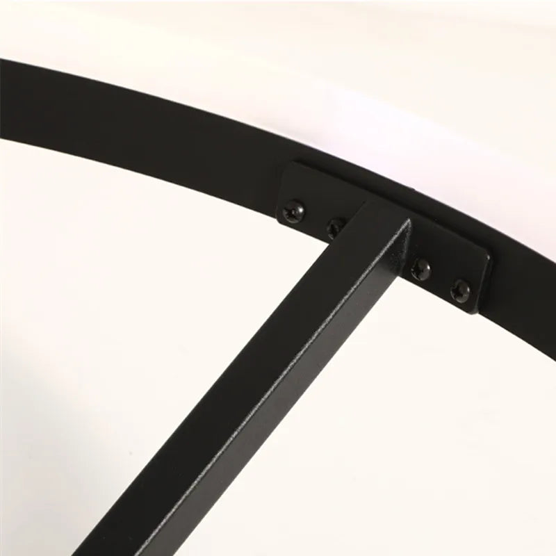 Lustre Led rond moderne à intensité variable