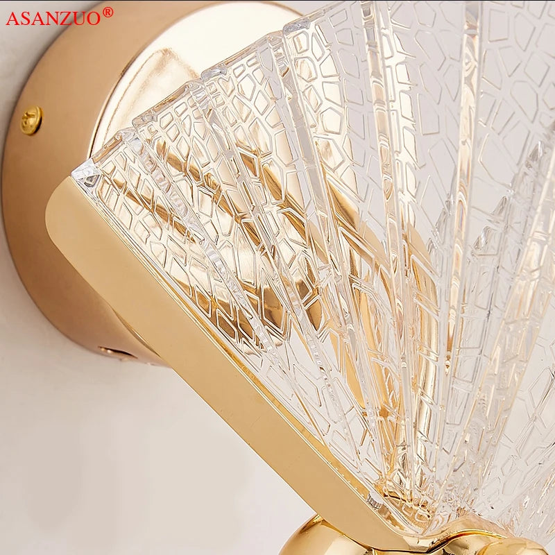 Lampe à poser LED Abat-jour papillon