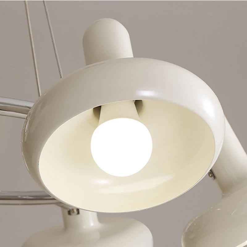 lustre bauhaus led suspendu pour table à manger