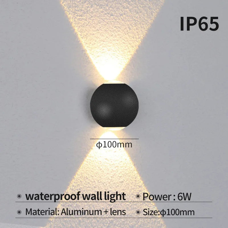 applique murale led moderne pour intérieur et extérieur