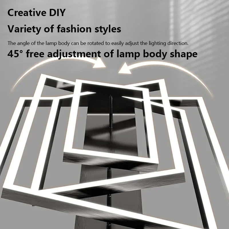 Plafonnier moderne à LEDs Style industriel pour salon salle à manger chambre décoration de la maison