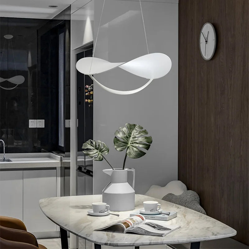 suspension en tissu pour décoration intérieure moderne italienne