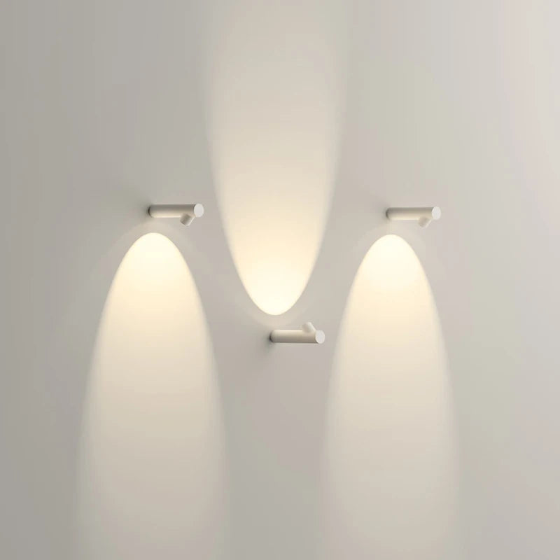 applique murale led étanche en bambou pour extérieur