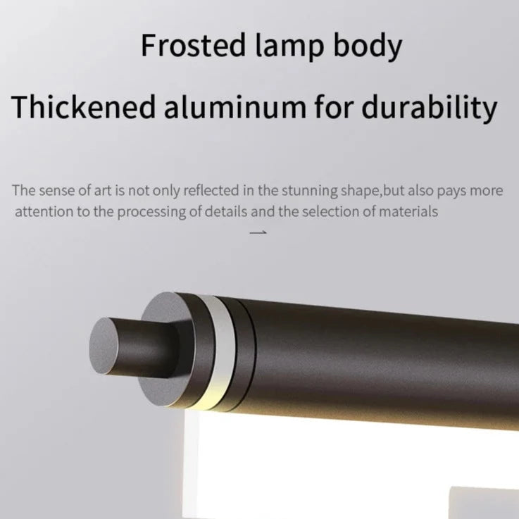 Suspension design longue à LED