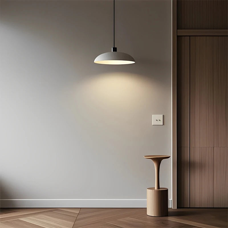 Cache prise plate en acier blanc mat