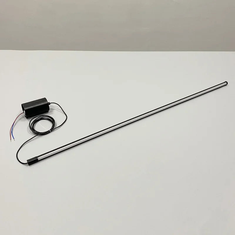 Luminaires suspendus LED modernes pour chambre à coucher chevet lecture lampe suspendue salon Bar café décor noir lustre plus long
