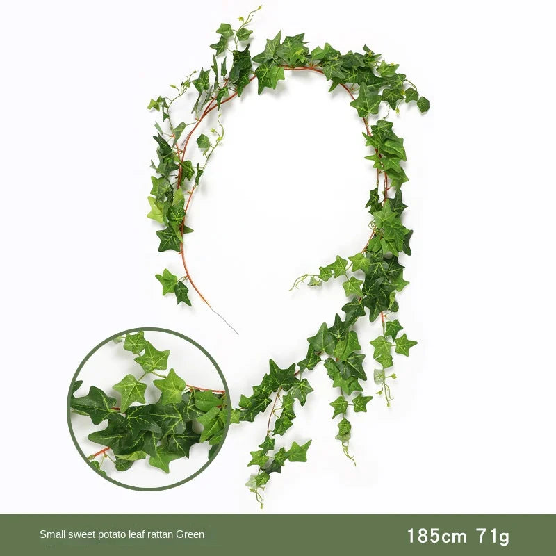 guirlande d eucalyptus artificiel pour décoration et bricolage