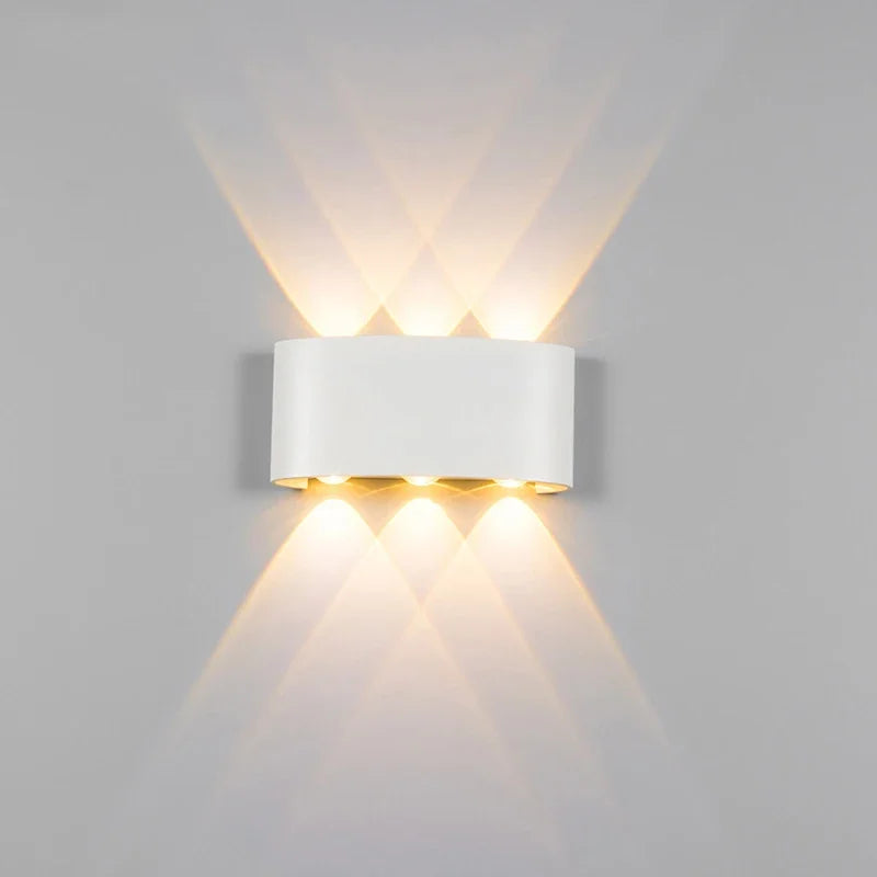 applique murale led extérieure étanche en aluminium zbw0010