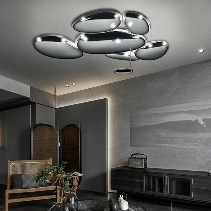 plafonnier led design moderne simple luminaire décoratif intérieur