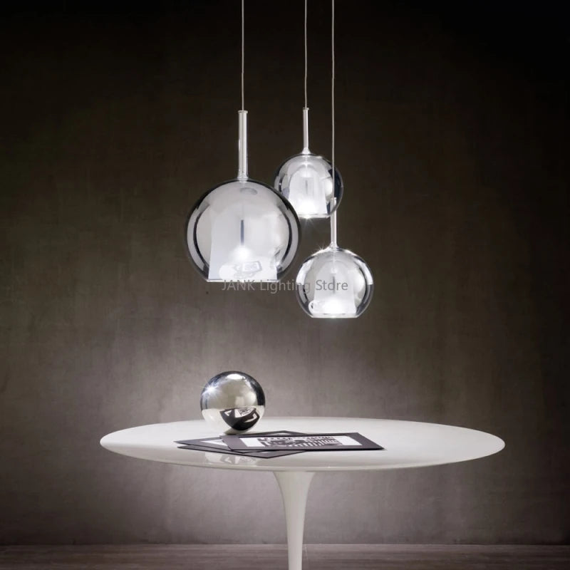 lustres de luxe italiens en bulles de verre pour restaurant