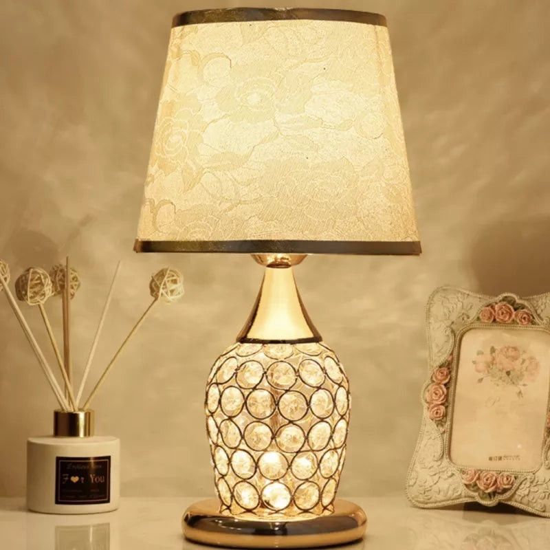 Lampe Table Cristal Style Européen Simple Moderne