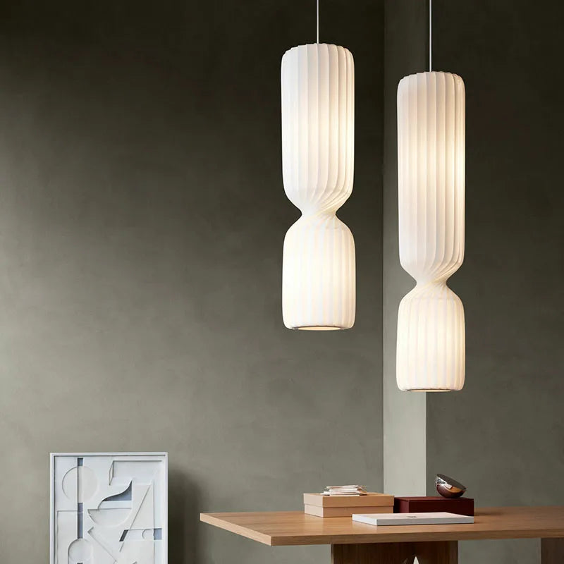 lustre japonais silencieux grande hauteur pour loft duplex restaurant