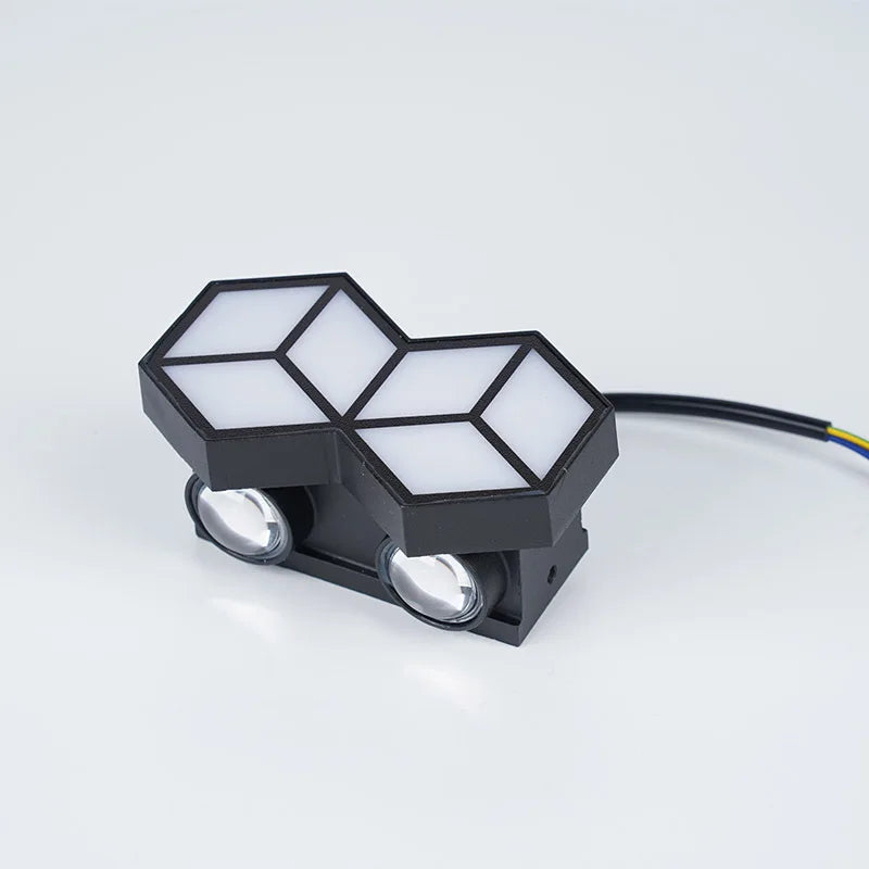 Applique murale imperméables extérieures lampe de applique murale LED moderne Applique murale décorative intérieure extérieure Garage luminaire mural étanche