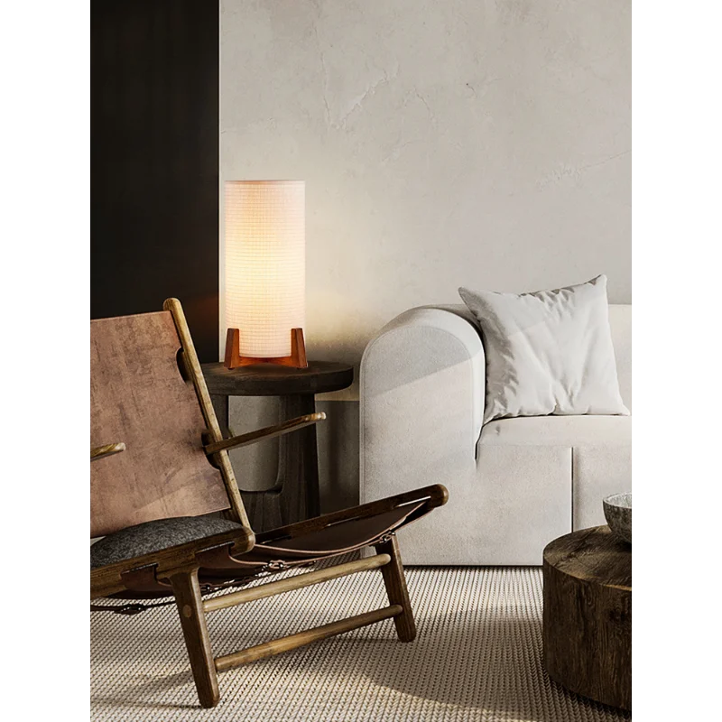 lampadaire style wabi-sabi japonais rétro design créatif