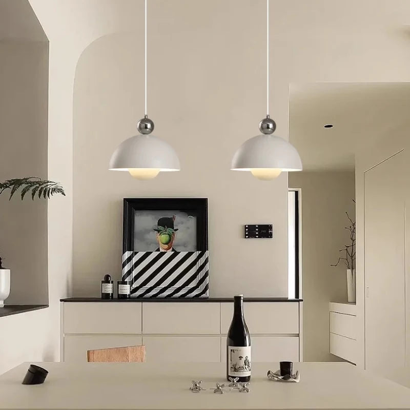 lustre moderne à led pour éclairage intérieur chaleureux