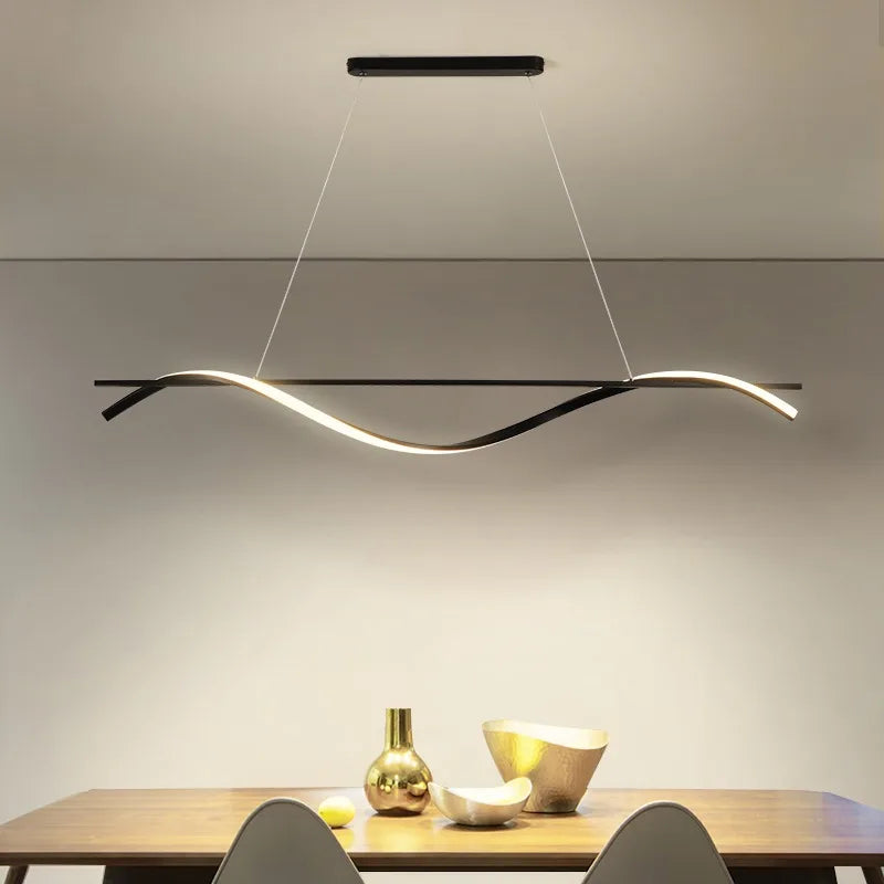 Plafonnier Led suspendu au design nordique moderne