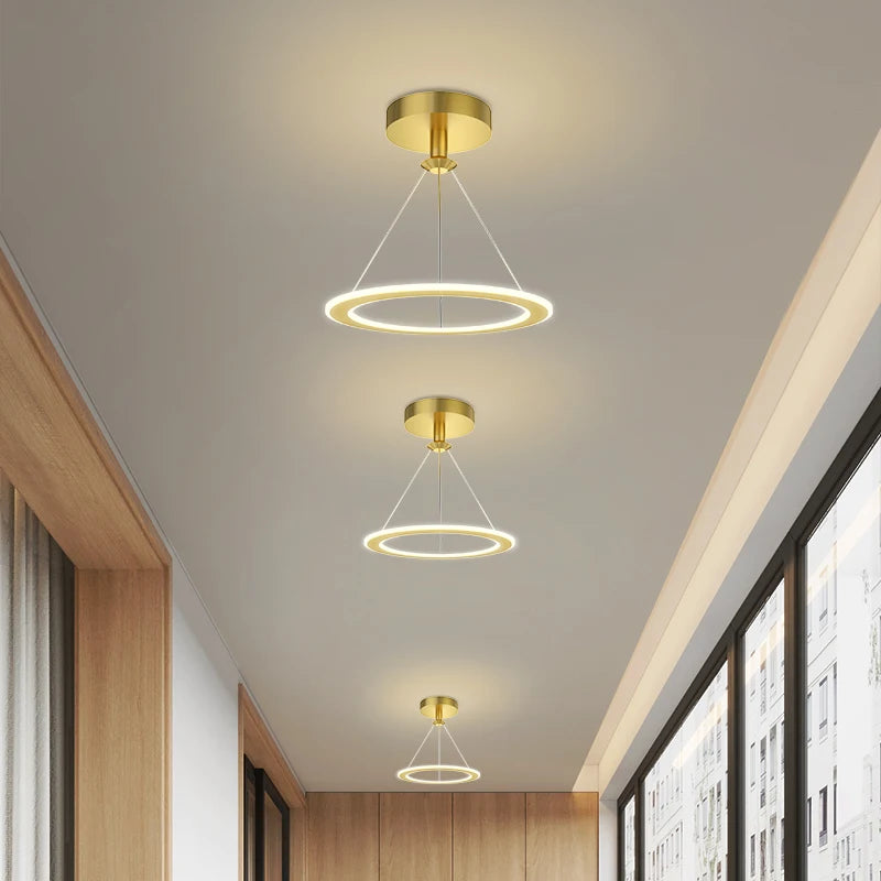 lustre nordique simple pour balcon bar restaurant led