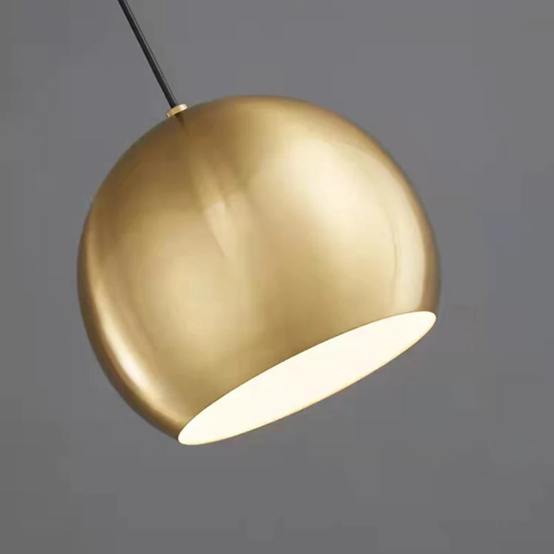 suspension vintage en cuivre avec fil réglable