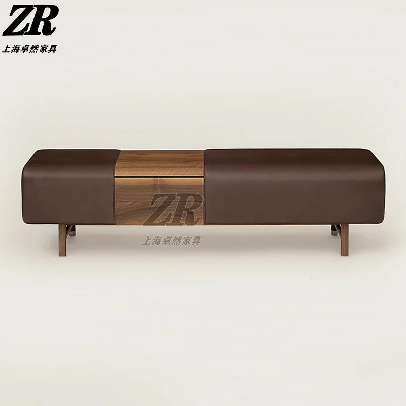 tabouret de luxe italien léger et simple pour banc et canapé