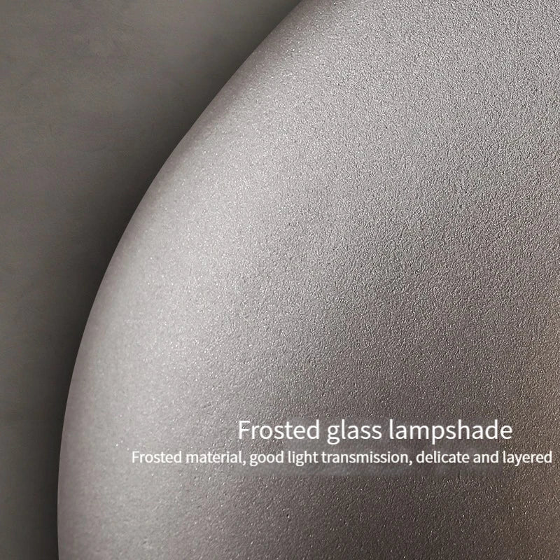 Applique murale LED en galets au Design nordique