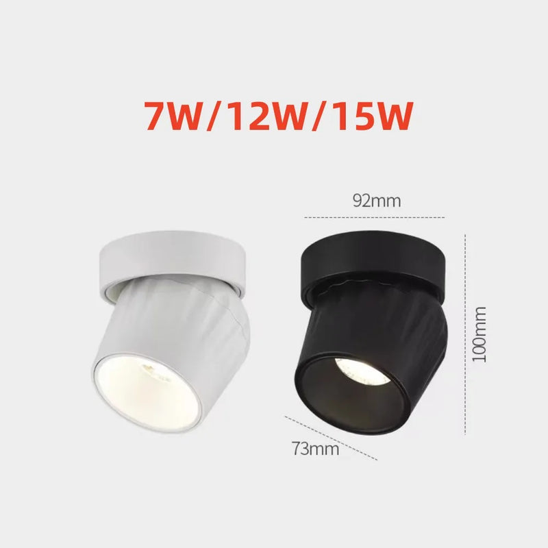 Spots design arrondi LED Downlight