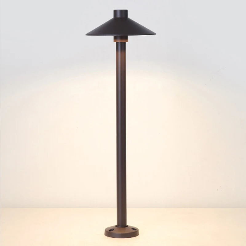 lampe LED moderne pour éclairage extérieur étanche et paysager