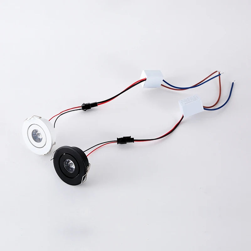 lot de 10 mini spots led intégrés réglables