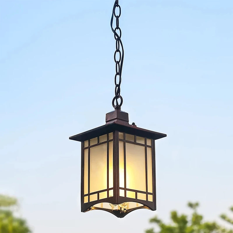 plafonnier d'extérieur vintage pour jardin balcon et terrasse