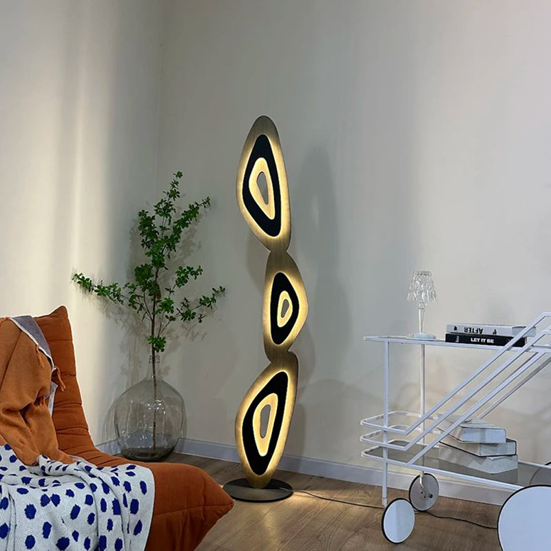 lampadaire led moderne design créatif art luminaires