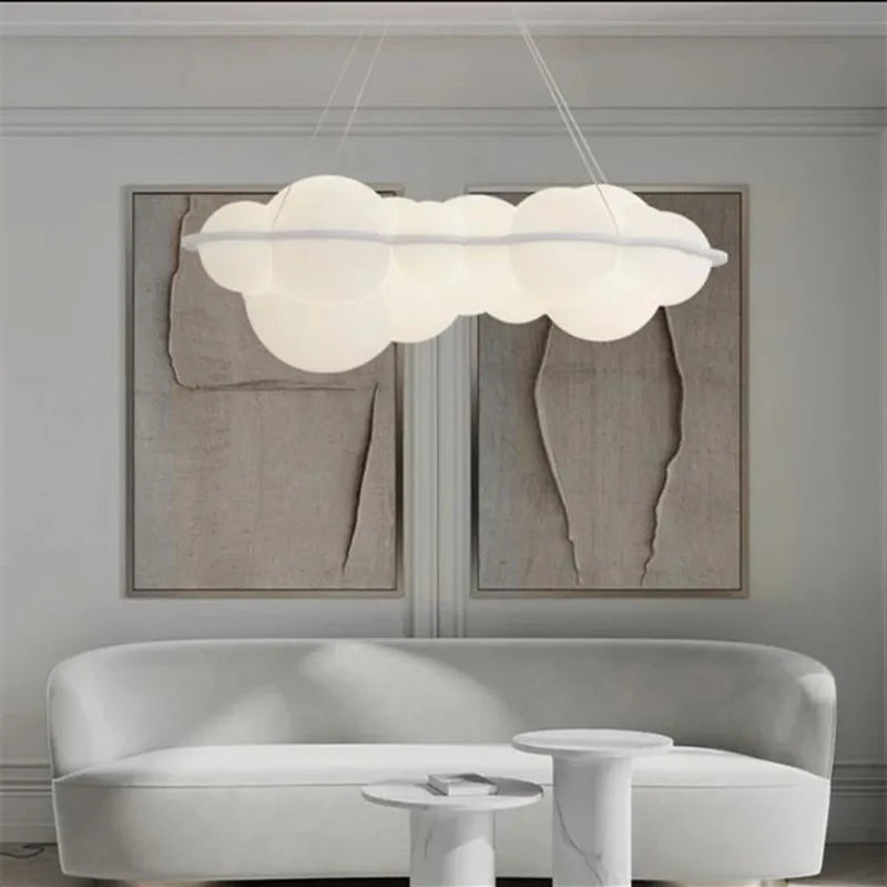 suspension nuvola nordique nuages led décoration design italien
