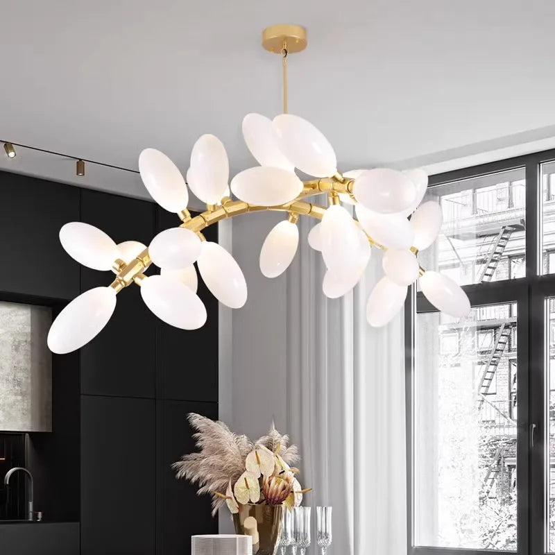 Lustre led au design moderne