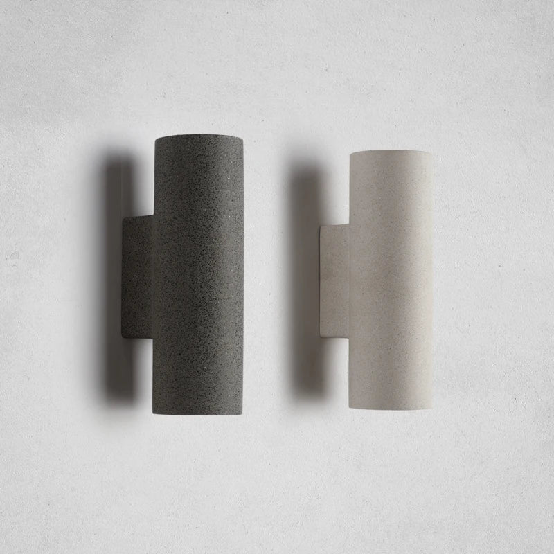 applique murale industrielle en béton pour extérieur et jardin