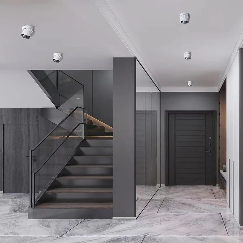 spot led rotatif à 360° éclairage mural pliable et anti-vertige