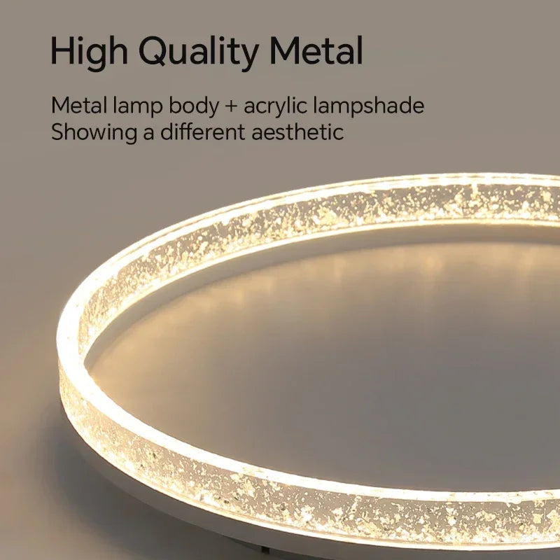 plafonnier moderne led pour décoration intérieure